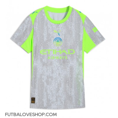 Dres Manchester City Josko Gvardiol #24 Tretina pre Ženy 2025-26 Krátky Rukáv Dres Manchester City Josko Gvardiol #24 Tretina pre Ženy 2025-26 Krátky Rukáv